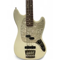 Used Fender Mustang White Solid Body Electric Guitar