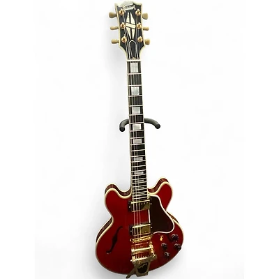 Used Gibson CS356 Figured Top Bigsby Cherry Hollow Body Electric Guitar