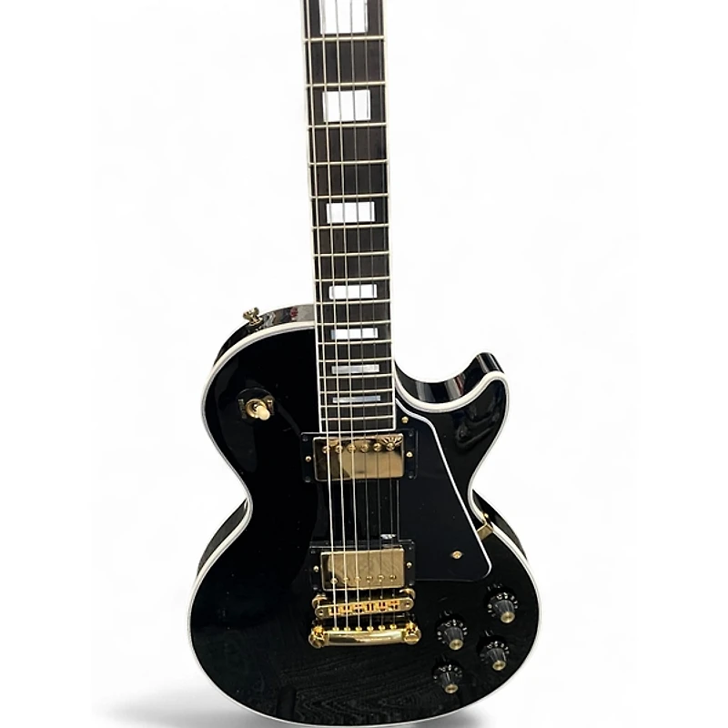 Used Gibson 1970s les paul custom ebony Solid Body Electric Guitar
