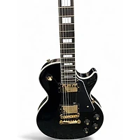 Used Gibson 1970s les paul custom ebony Solid Body Electric Guitar