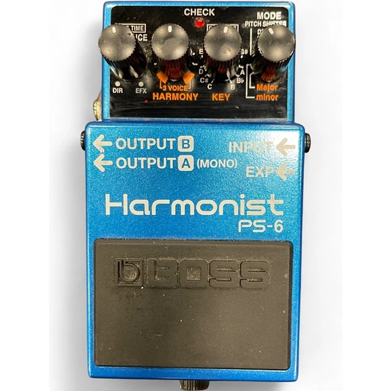 Used BOSS PS6 Harmonist Effect Pedal