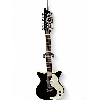 Used Danelectro 59M Black Solid Body Electric Guitar