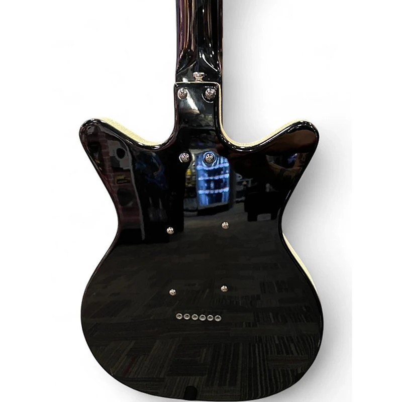 Used Danelectro 59M Black Solid Body Electric Guitar