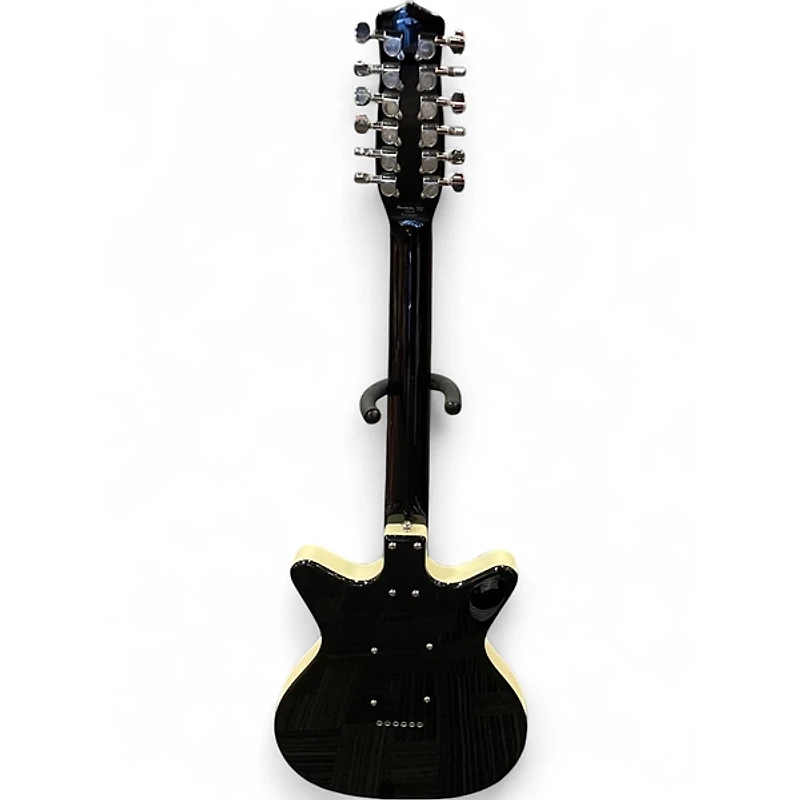 Used Danelectro 59M Black Solid Body Electric Guitar