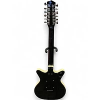 Used Danelectro 59M Black Solid Body Electric Guitar