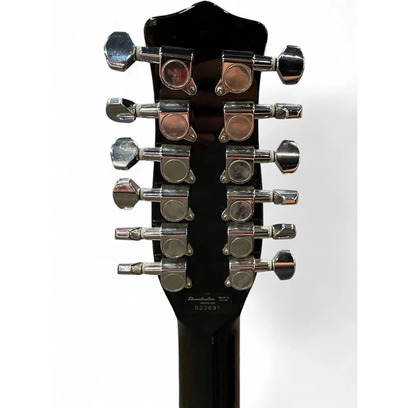 Used Danelectro 59M Black Solid Body Electric Guitar
