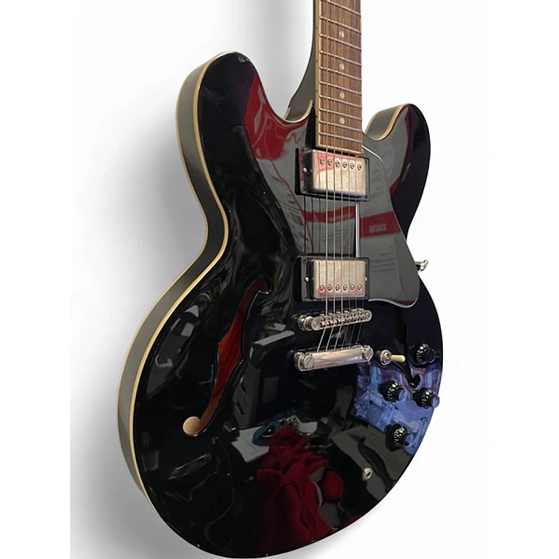 Used Epiphone ES335 Black Hollow Body Electric Guitar