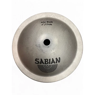 Used SABIAN 7in Aluminum Bell Cymbal