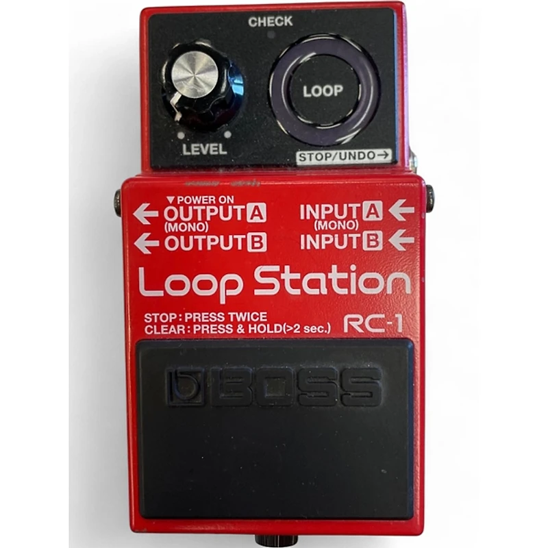 Used BOSS RC1 Loop Station Pedal