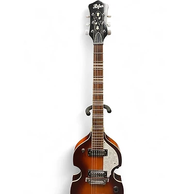 Used Hofner Ignition Series Sunburst Hollow Body Electric Guitar