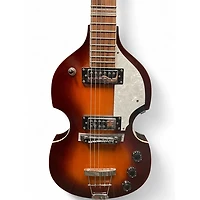 Used Hofner Ignition Series Sunburst Hollow Body Electric Guitar
