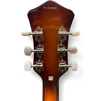 Used Hofner Ignition Series Sunburst Hollow Body Electric Guitar
