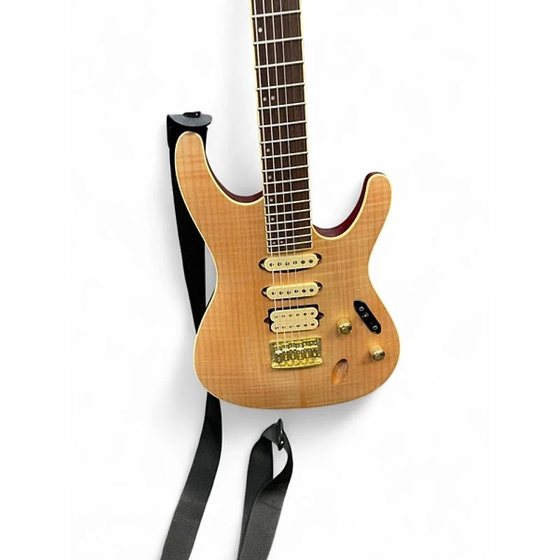 Used Ibanez SEW761 S SERIES Natural Solid Body Electric Guitar
