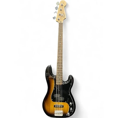 Used Squier Affinity Precision Bass 2 Color Sunburst Electric Bass Guitar