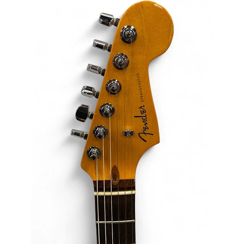 Used 2020 Fender American Ultra Stratocaster HSS Cobra Blue Solid Body Electric Guitar
