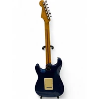 Used 2020 Fender American Ultra Stratocaster HSS Cobra Blue Solid Body Electric Guitar