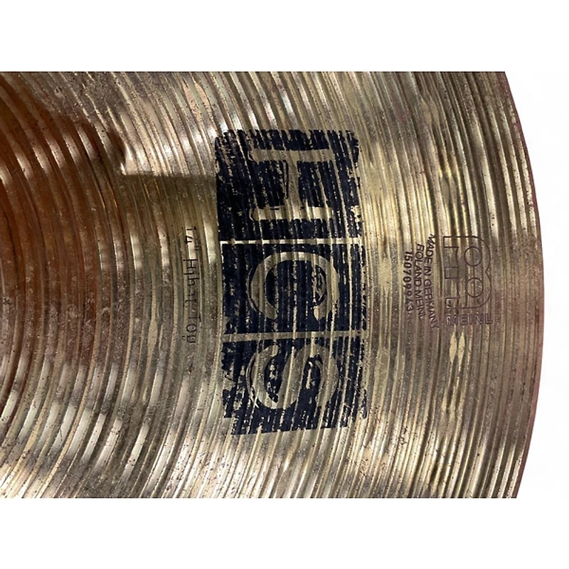 Used MEINL 14in HCS Hi Hat Pair Cymbal