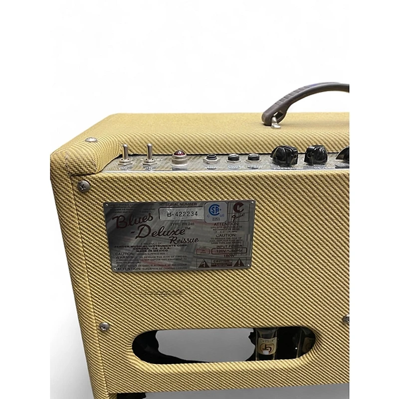Used Fender Blues Deluxe Reissue 40W 1x12 Tweed Tube Guitar Combo Amp
