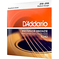 D'Addario EJ42 PB Resophonic String Set