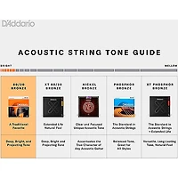 D'Addario EJ11 80/20 Bronze Light Acoustic Guitar Strings