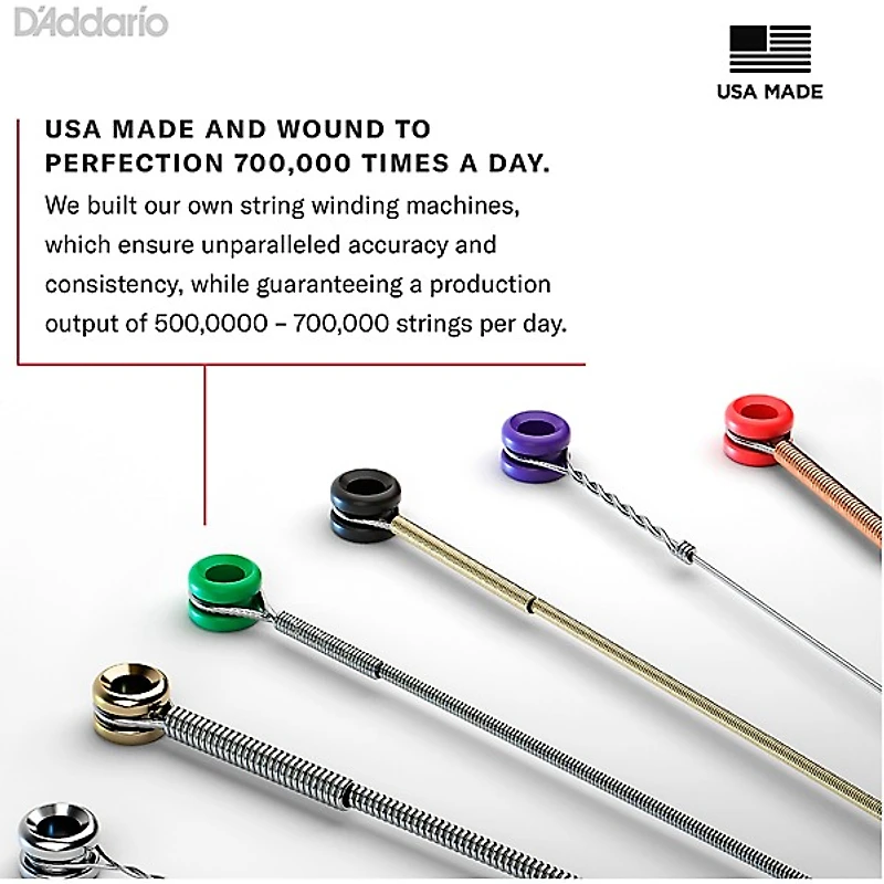 D'Addario EJ11 80/20 Bronze Light Acoustic Guitar Strings