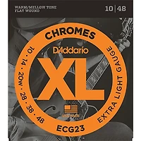 D'Addario ECG23 Chrome Extra Light Electric Guitar Strings