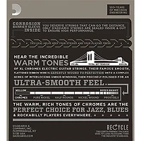 D'Addario ECG24-7 7-String Chrome Flat Wound Electric Guitar Strings