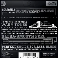 D'Addario ECG25 Chromes Light Electric Guitar Strings