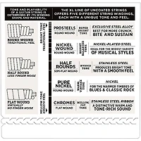 D'Addario ECB80 XL Chromes Flat Wound Bass Strings