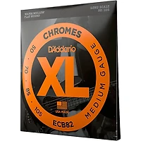 D'Addario ECB82 Chromes Flatwound Medium Bass Strings