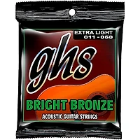 GHS BB20X 80/20 Bronze Extra Light Acoustic Guitar Strings