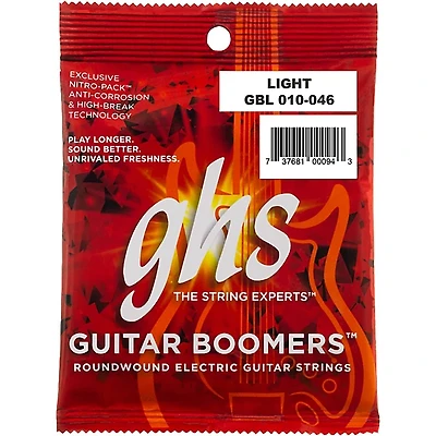 GHS GBL Boomers Light 010 Electric Guitar Strings