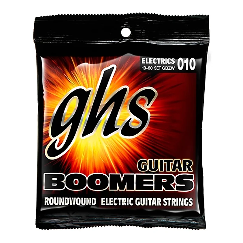 GHS Heavyweight Boomers Electric Guitar Strings Light Top