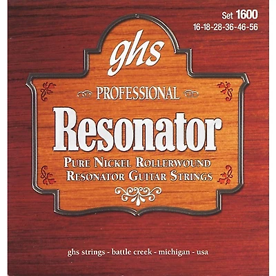 GHS 1600 Acoustic Slide Guitar Strings