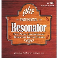 GHS 1600 Acoustic Slide Guitar Strings