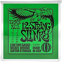 Ernie Ball P02230 Nickel 12-String Slinky Electric Guitar Strings 8-40