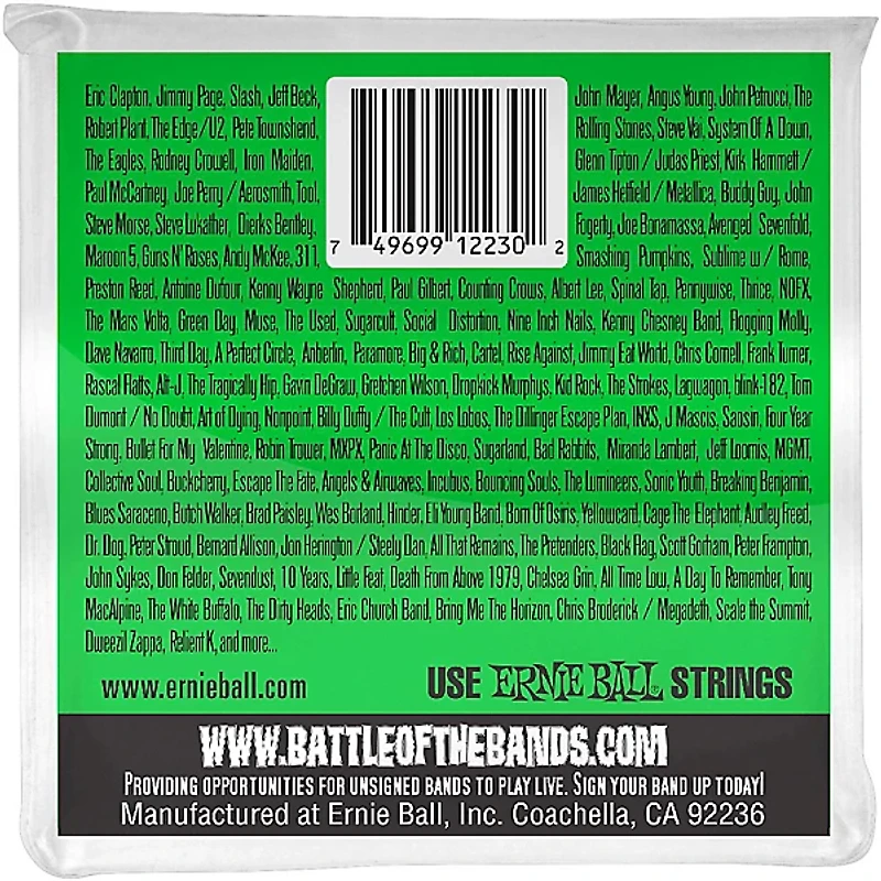 Ernie Ball P02230 Nickel 12-String Slinky Electric Guitar Strings 8-40