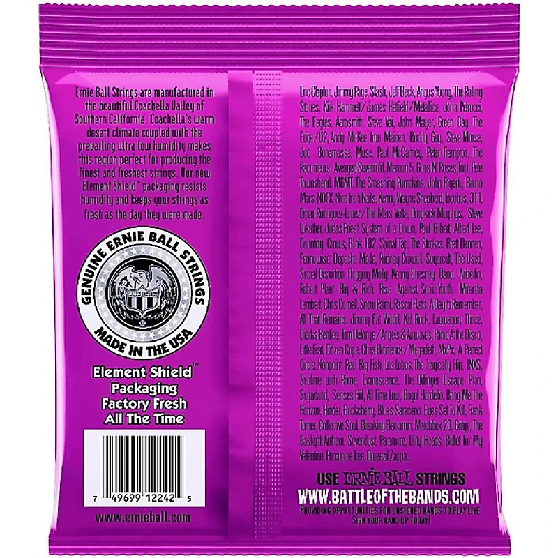 Ernie Ball 2242 Power Slinky RPS 11 Electric Guitar Strings