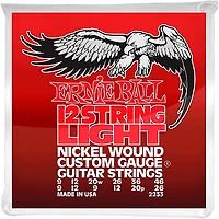 Ernie Ball 2233 Nickel 12-String Light Electric Guitar Strings