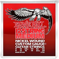 Ernie Ball 2236 Nickel 12-String Medium Electric Guitar Strings