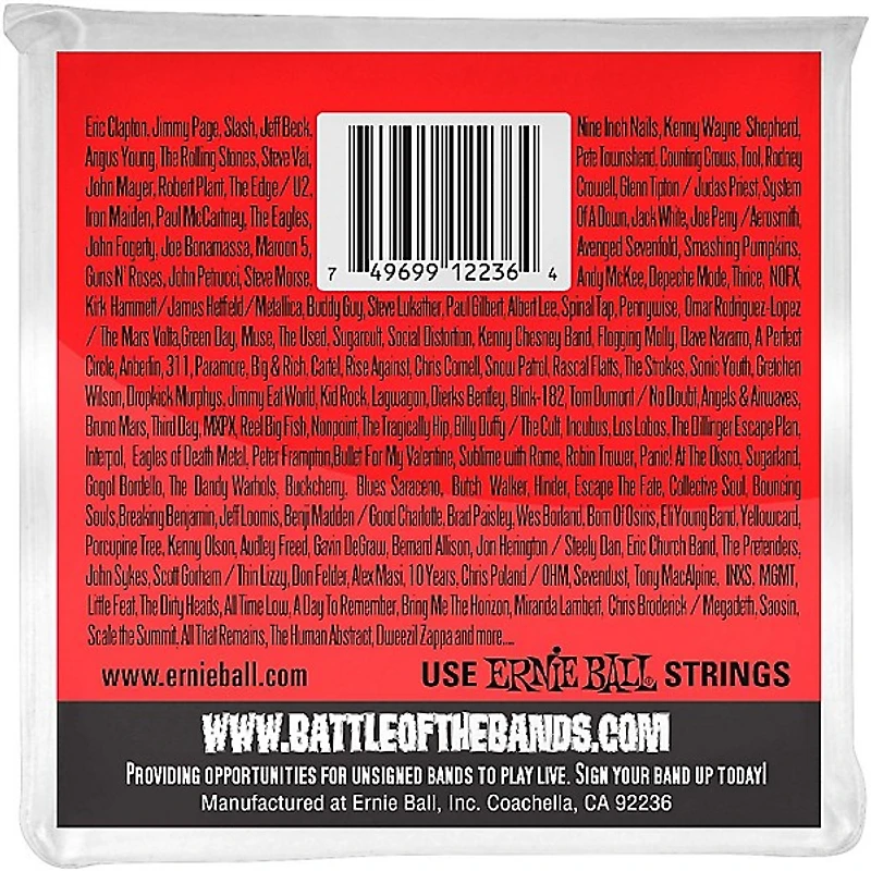 Ernie Ball 2236 Nickel 12-String Medium Electric Guitar Strings