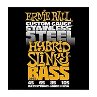 Ernie Ball 2843 Hybrid Slinky Stainless Steel Bass Strings