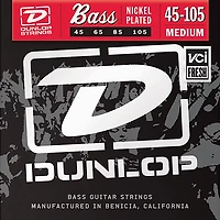 Dunlop Nickel Plated Steel Bass Strings - Medium