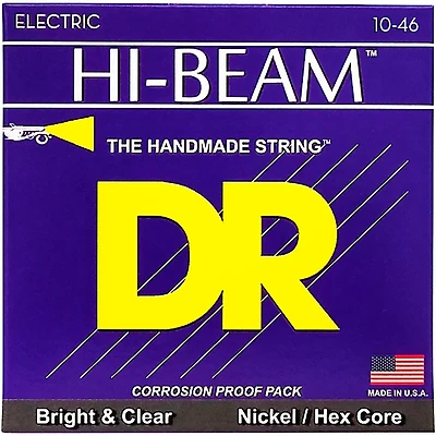 DR Strings MTR10 Hi-Beams Nickel Medium Electric Guitar Strings