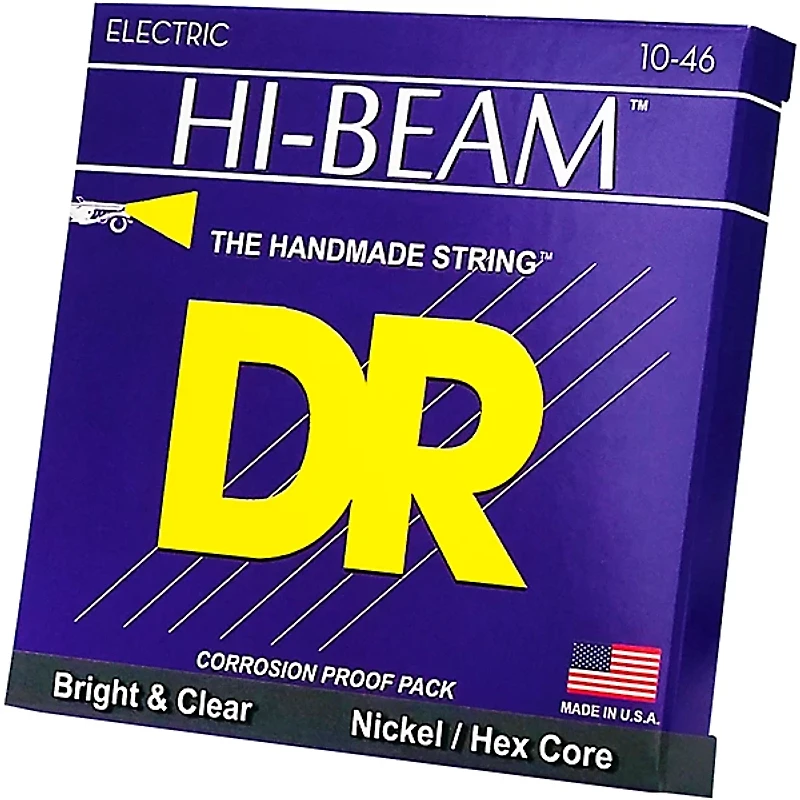 DR Strings MTR10 Hi-Beams Nickel Medium Electric Guitar Strings