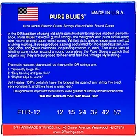 DR Strings PHR12 Pure Blues Nickel Extra Heavy Electric Guitar Strings