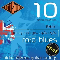 Rotosound Roto Blues Light Top/Heavy Bottom Electric Guitar Strings