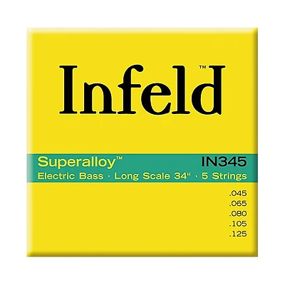 Thomastik IN345 Superalloy 5-String Bass Long Scale Strings