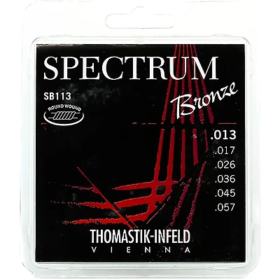 Thomastik SB113 Spectrum Bronze Medium Acoustic Guitar Strings