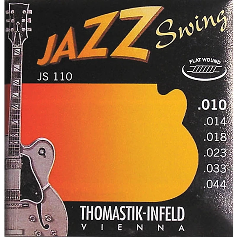 Thomastik JS110 Flatwound Extra Light Jazz Swing Guitar Strings